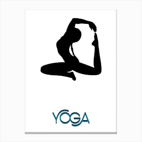 Yoga, the sport of yoga, the sport of meditation, relaxation, inspiring rest and meditation, a distinctive and exceptional work of art that embodies yoga.2 Canvas Print