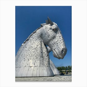 Kelpies 3 Canvas Print