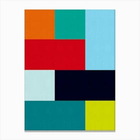 Modern geometric art 11 Canvas Print