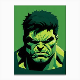 Incredible Hulk Graphic 4 Canvas Print