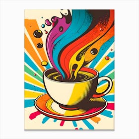 Coffee Cup 4 Canvas Print