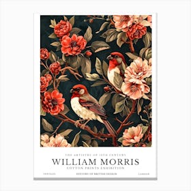 William Morris Exhibitions Birds Series 10 Canvas Print