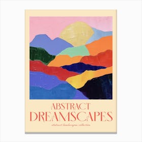Abstract Dreamscapes Landscape Collection 72 Canvas Print