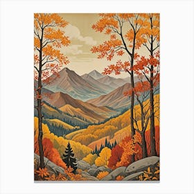 Autumn In The Mountains Canvas Print