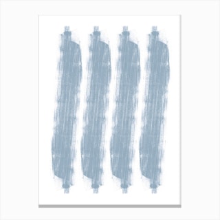 Resonance Steel Blue Canvas Print