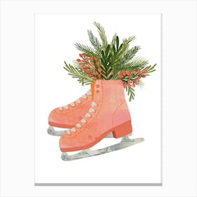 Ice Skates Canvas Print