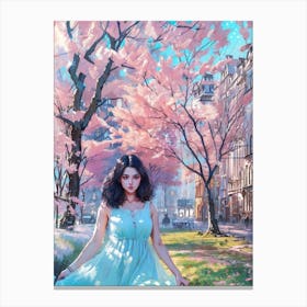 Cherry Blossoms 2 Canvas Print