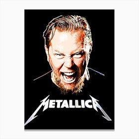 James Hetfield Metallica 1 Canvas Print