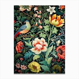 Floral Tapestry 3 Canvas Print