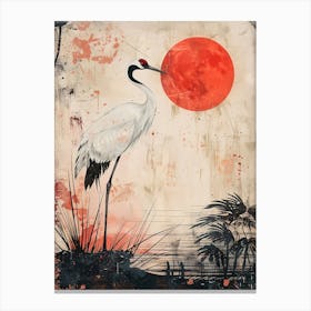 Crane Ii Canvas Print Canvas Print