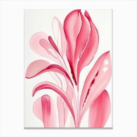 Pink Calla Lily Leinwandbild