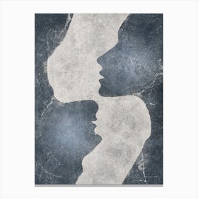 Blue Love Canvas Print