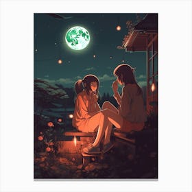 Japanese Lofi Style 3 Canvas Print