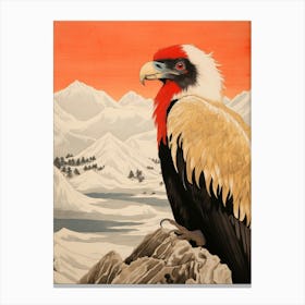Bird Illustration California Condor 1 Canvas Print