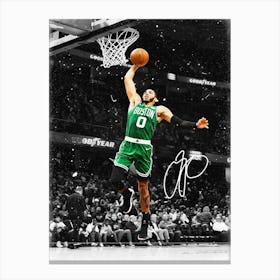 Jayson Tatum Canvas Print