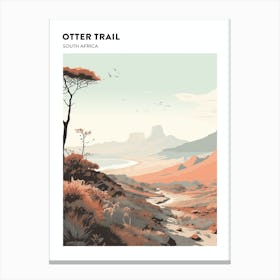 Otter Trail South Africa Hiking Trail Landscape Poster Canvas Print