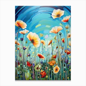 Poppies 13 Canvas Print