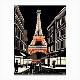 A Night In Paris 2 Canvas Print