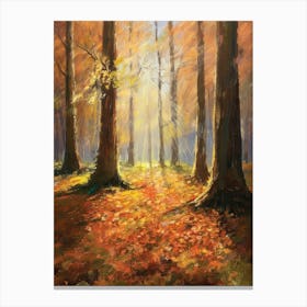 Autumn Forest 4 Canvas Print