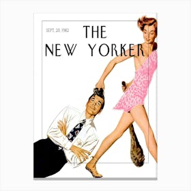 New Yorker Canvas Print