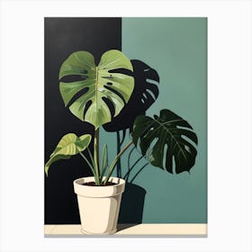 Monstera 2 Canvas Print