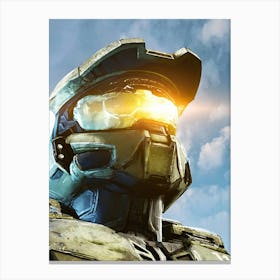 Halo art Canvas Print