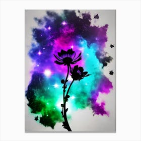 Flower In The Sky Canvas Print