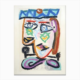 Pablo Picasso Portrait Of A Woman 5 Canvas Print