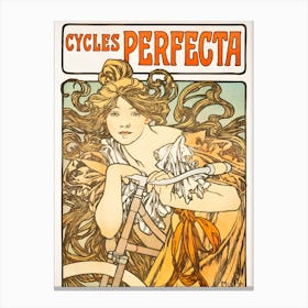 Cycles Perfecta Canvas Print