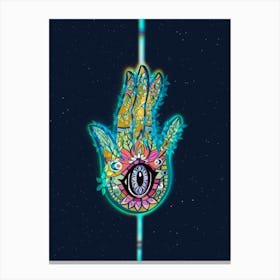 Hamsa Perspective Canvas Print