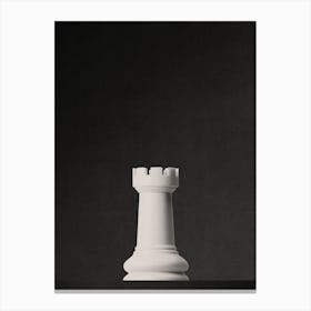CHESS - The White Rook II Canvas Print