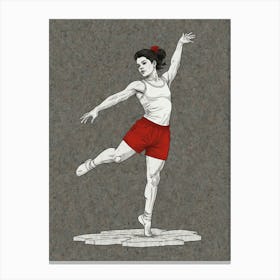 Ballet Dancer Canvas Print