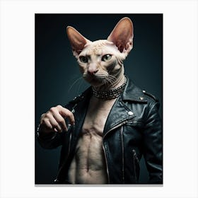 Sphynx Cat 3 Canvas Print