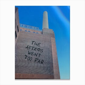 Battersea Afters Canvas Print