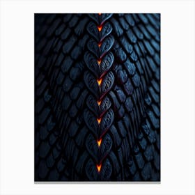 Dragon'S Scales Canvas Print