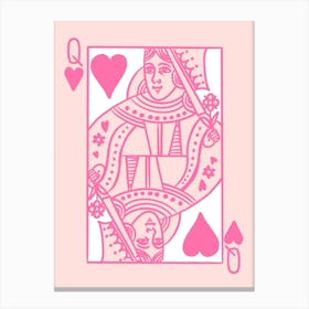 King Of Hearts Canvas Print