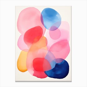 Abstract Watercolor Painting 20 Canvas Print