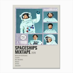 Spaceships Μιχταρε 2019 Poster 1 Canvas Print