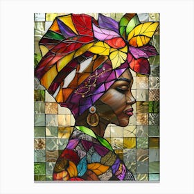 African Woman Canvas Print