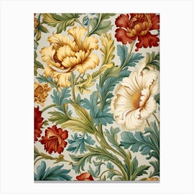 Floral Wallpaper Pattern Canvas Print