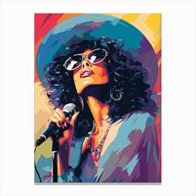 Diana Ross 2 Canvas Print