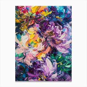 Abstract Of Flowers 7 Canvas Print