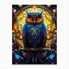 Owl Art Magical Canvas Print