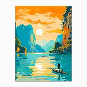 Ha Long Bay Viet Nam (4) Canvas Print