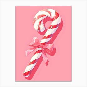 Candy Cane Canvas Print