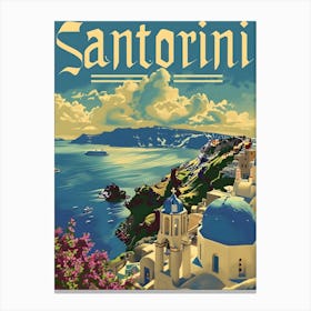 Santorini Canvas Print