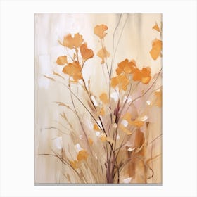 Fall Flower Painting Freesia 2 Canvas Print