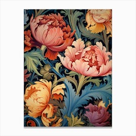 Floral Wallpaper 7 Canvas Print