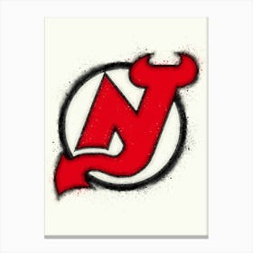 New Jersey Devils Canvas Print