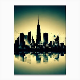 New York City Skyline 41 Canvas Print